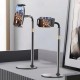 C115 Adjustable Flexible Gooseneck Metal Desktop Mobile Phone Holder Tablet Stand for Samsung Galaxy S21 POCO X3 NFC for iPad Pro 4.7-12.9inch Devices