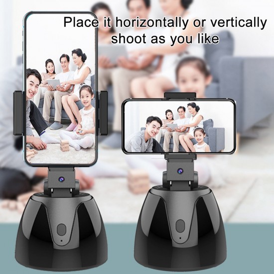 bluetooth Smart Gimbal PTZ Face Recognition Object*Tracking 360° Rotatable Video