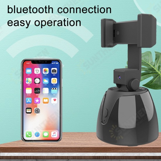 bluetooth Smart Gimbal PTZ Face Recognition Object*Tracking 360° Rotatable Video