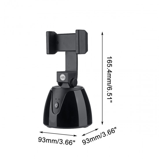 bluetooth Smart Gimbal PTZ Face Recognition Object*Tracking 360° Rotatable Video