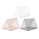 1 Piece Nordic Simple Triangle Wrought Iron Storage Rack Holder Bookshelf file Magazine Storage Box Office Desktop Organizer