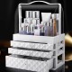 1/2/3 Layers Cosmetic Storage Box Desktop Makeup Organizer Dustproof Earrings Jewelry Box Display Stand Rack Tray