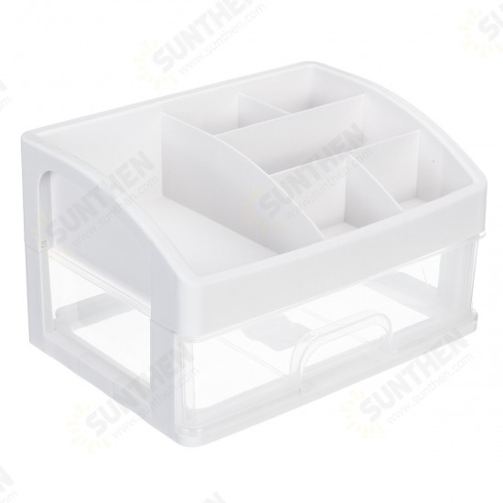 1/2/3 Layers Transparent Cosmetics Storage Box Drawer Storage Box Desktop Makeup Organizer Lipstick Powder Display Box