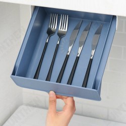 1Pcs Hidden Paste Storage Drawer Kitchen Organizer Storage Box Stationery Holder Case Container Adhesive Drawer Under Table 1Pcs Hidden Paste Storage Drawer Kitchen Organizer Storage Box Stationery Holder Case Container Adhesive Drawer Under Table