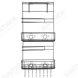 1Pcs Kitchen Refrigerator Side Grid Storage Rack Side Shelf Rack Organizer 1Pcs Kitchen Refrigerator Side Grid Storage Rack Side Shelf Rack Organizer