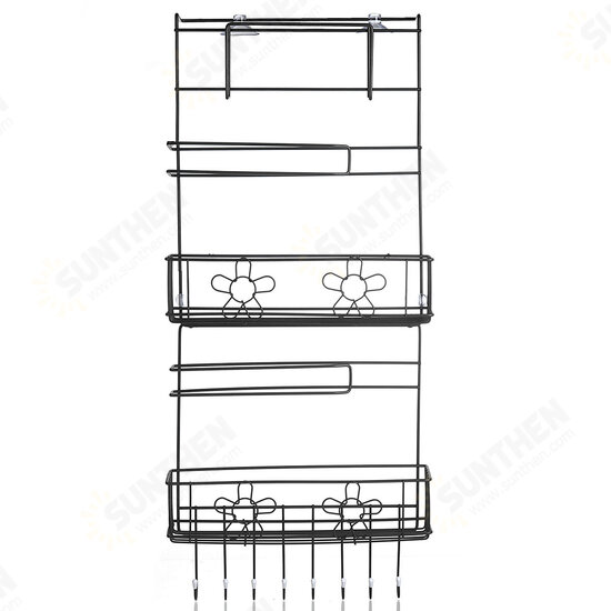 1Pcs Kitchen Refrigerator Side Grid Storage Rack Side Shelf Rack Organizer