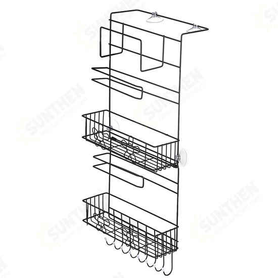 1Pcs Kitchen Refrigerator Side Grid Storage Rack Side Shelf Rack Organizer