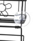 1Pcs Kitchen Refrigerator Side Grid Storage Rack Side Shelf Rack Organizer