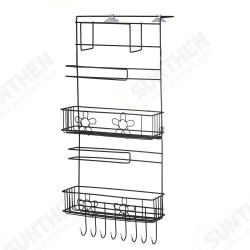 1Pcs Kitchen Refrigerator Side Grid Storage Rack Side Shelf Rack Organizer 1Pcs Kitchen Refrigerator Side Grid Storage Rack Side Shelf Rack Organizer