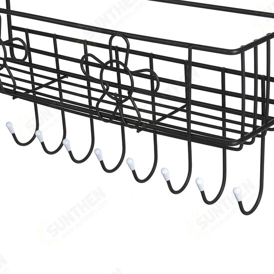 1Pcs Kitchen Refrigerator Side Grid Storage Rack Side Shelf Rack Organizer