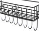 1Pcs Kitchen Refrigerator Side Grid Storage Rack Side Shelf Rack Organizer