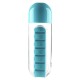2 in 1 600ml Pill Box Cup Portable Large Capacity 7 Pill Box Outdoor Carrying Water Bottle With Pill Box Capsule Cup