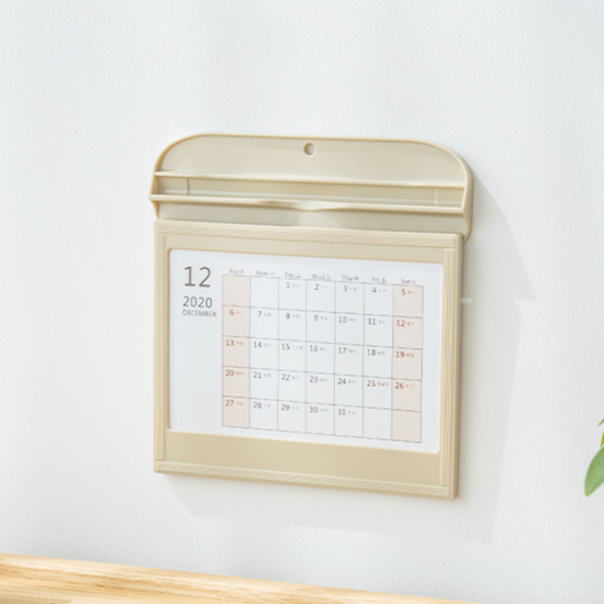 2020 Creative Business Desk Calendar Multifunctional Wall-mounted Monthly Calendar