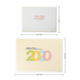 2020 Plan Book Desk Organizer Calendar Cute Creative Business Mouse Pad Desktop Diary