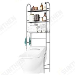 2/3-Tier Over Commode Washing Machine Shelf Bathroom Space Saver Rack Organizer Floor Stand 2/3-Tier Over Commode Washing Machine Shelf Bathroom Space Saver Rack Organizer Floor Stand