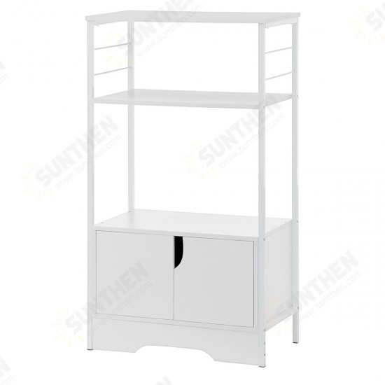 2/3 Tiers Microwave Oven Rack Kitchen Storage Shelf Space Saving Cupboard Rack Storage Cabinet