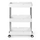 2/3/4 Rolling Trolley Storage Holder Rack Organiser With Wheels For Kitchen Bathroom Office