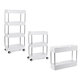 2/3/4 Rolling Trolley Storage Holder Rack Organiser With Wheels For Kitchen Bathroom Office