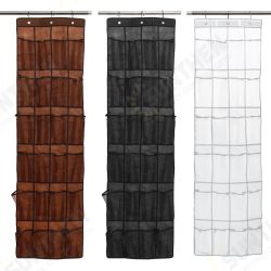 24 Grids Door Storage Bag Mesh Pocket Slippers Storage Bag Non-woven Fabric Home Supplies 24 Grids Door Storage Bag Mesh Pocket Slippers Storage Bag Non-woven Fabric Home Supplies