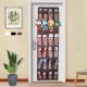 24 Grids Door Storage Bag Mesh Pocket Slippers Storage Bag Non-woven Fabric Home Supplies