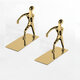 2pcs Humanoid Figure Books Holder Desk Organizer Bookshelf Home Office Decor Desk Accessories Ornaments Supplies