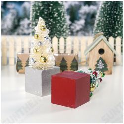 2pcs Mini Christmas Tree Mall Home Office Decorations Tree Ornament Creative Gifts Tree Crafts Children Toys 2pcs Mini Christmas Tree Mall Home Office Decorations Tree Ornament Creative Gifts Tree Crafts Children Toys