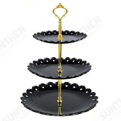 3 Layers Round Plate Cake Dessert Cookies Tray Wedding Birthday Party Decor Stand Candy Shelf S Size 3 Layers Round Plate Cake Dessert Cookies Tray Wedding Birthday Party Decor Stand Candy Shelf S Size