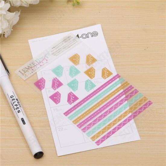 3 Pcs Korea Simple Life Painting Diary Stickers Diary Book Album Decoration