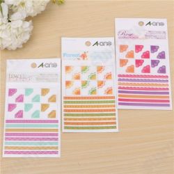 3 Pcs Korea Simple Life Painting Diary Stickers Diary Book Album Decoration 3 Pcs Korea Simple Life Painting Diary Stickers Diary Book Album Decoration