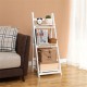 3 Tiers Ladder Storage Shelf Foldable Plant Flower Pot Display Stand Bookshelf Storage Rack Home Office Furniture