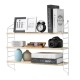 3 Tiers Wall Mounted Shelf Punch-free Hanging Storage Rack Bedroom Bookshelf Home Office Decoration Dispplay Stand