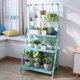 3 Tiers Wood Plant Rack Multi-layer Flower Pot Stand Wooden Storage Shelf Display Rack Home Office Garden Furniture