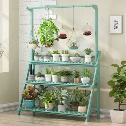 3 Tiers Wood Plant Rack Multi-layer Flower Pot Stand Wooden Storage Shelf Display Rack Home Office Garden Furniture 3 Tiers Wood Plant Rack Multi-layer Flower Pot Stand Wooden Storage Shelf Display Rack Home Office Garden Furniture