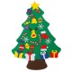 3 Types DIY Felt Christmas Tree with Ornaments Xmas Gift Wall Hanging Decoration Handmade Home Decoration Gifts