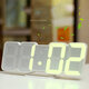 30 Digital RGB LED Alarm Clock Remote Control Temperature Humidity Desktop Alarm Clock Voice Control Wall Mounted Clock