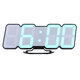 30 Digital RGB LED Alarm Clock Remote Control Temperature Humidity Desktop Alarm Clock Voice Control Wall Mounted Clock