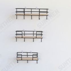 3/4/5 Hooks Wood Wall-mounted Shelf Hook Storage Rack Wall Decoration Coat Hanging Desktop Organizer 3/4/5 Hooks Wood Wall-mounted Shelf Hook Storage Rack Wall Decoration Coat Hanging Desktop Organizer