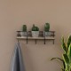 3/4/5 Hooks Wood Wall-mounted Shelf Hook Storage Rack Wall Decoration Coat Hanging Desktop Organizer