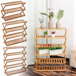 3/4/5/6 Tiers Bamboo Flower Rack Plant Storage Shelf Shoes Rack Bookshelf Indoor Outdoor Garden Planter Flower Pot Stand Home Office Decor 3/4/5/6 Tiers Bamboo Flower Rack Plant Storage Shelf Shoes Rack Bookshelf Indoor Outdoor Garden Planter Flower Pot Stand Home Office Decor