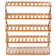 3/4/5/6 Tiers Bamboo Flower Rack Plant Storage Shelf Shoes Rack Bookshelf Indoor Outdoor Garden Planter Flower Pot Stand Home Office Decor