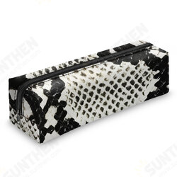 3D Digital Snakeskin Print Pencil Case Zipper Cosmetic Bag Pen Box Stationery 3D Digital Snakeskin Print Pencil Case Zipper Cosmetic Bag Pen Box Stationery