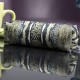 3D Digital Snakeskin Print Pencil Case Zipper Cosmetic Bag Pen Box Stationery
