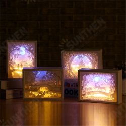 3D LED Night Light Paper Carving Table Lamp For Home Bedroom Family Dining Table Christmas Festive Desk Art Deco 3D LED Night Light Paper Carving Table Lamp For Home Bedroom Family Dining Table Christmas Festive Desk Art Deco