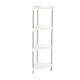 4 Layers Corner Rack Shelf Bathroom Kitchen Storage Baskets Space Saving