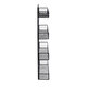 4 Layers Wall Mounted Spice Can Holder Kitchen Door Iron Storage Rack Cabinet Hanging Organizer Home Supplies