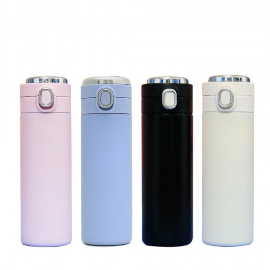 400ml Intelligent Temperature Control Cup Student Business Digital Business LCD Display Bottle Travel Portable