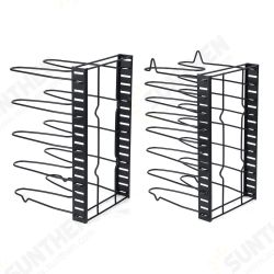 5/8 Tiers Kitchen Storage Racks Organizer Pan Cookware Lid Pantry Holder Stand 5/8 Tiers Kitchen Storage Racks Organizer Pan Cookware Lid Pantry Holder Stand