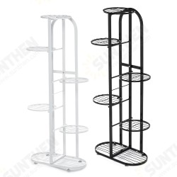 6 Tiers Metal Plant Stand Flower Pot Holder Plant Display Shelves for Garden Home Office Indoor Outdoor 6 Tiers Metal Plant Stand Flower Pot Holder Plant Display Shelves for Garden Home Office Indoor Outdoor