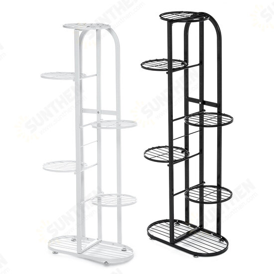 6 Tiers Metal Plant Stand Flower Pot Holder Plant Display Shelves for Garden Home Office Indoor Outdoor