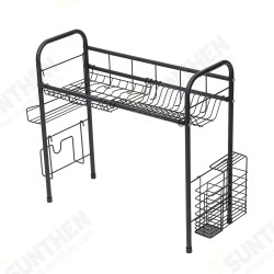 60/70/80cm Dish Drain Rack Kitchen Sink Dish Drying Shelf Tableware Cup Bowl Chopsticks Storage Tray Holder Organizer 60/70/80cm Dish Drain Rack Kitchen Sink Dish Drying Shelf Tableware Cup Bowl Chopsticks Storage Tray Holder Organizer